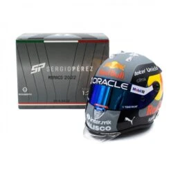 Sergio Pérez Miniature Helmet Formula 1 Monaco GP 2022 1/2 -Westwing Shop sergio perez miniature helmet formula 1 monaco gp 2022 1 2 5