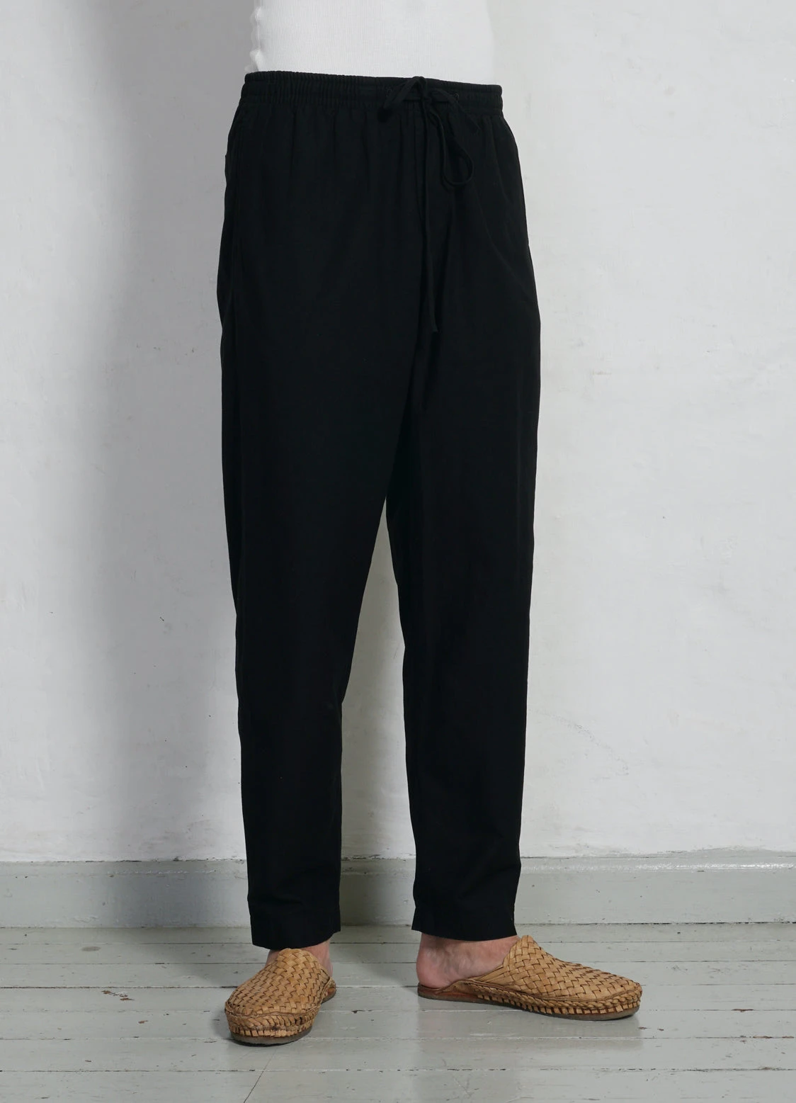 JIM | Casual Drawstring Trousers | Black 3 JIM | Casual Drawstring Trousers | Black – Bild 3