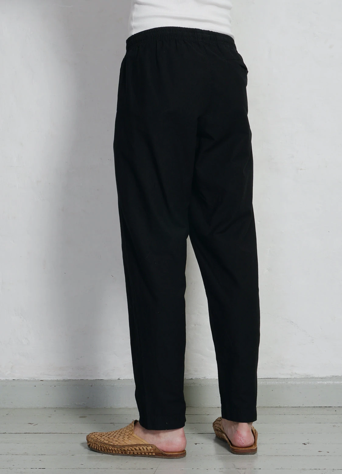 JIM | Casual Drawstring Trousers | Black 4 JIM | Casual Drawstring Trousers | Black – Bild 4