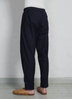 JIM | Casual Drawstring Trousers | Blue -Westwing Shop ss23 trousers jim blue 2
