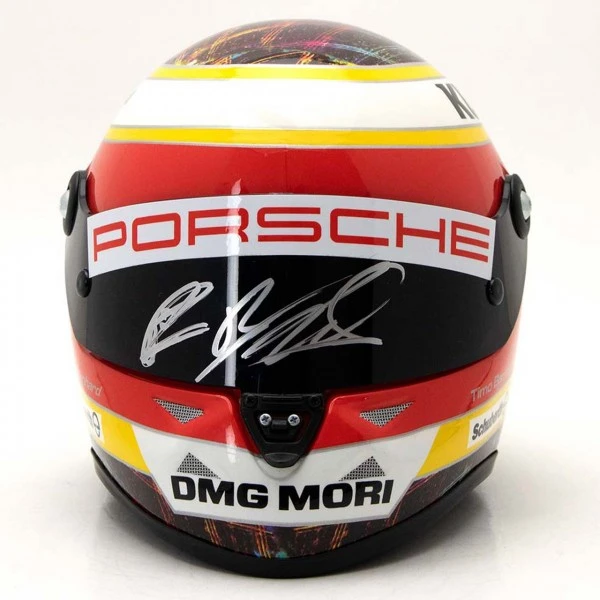 Timo Bernhard Miniature Helmet 2015 Signed 1/2 6 Timo Bernhard Miniature Helmet 2015 Signed 1/2 – Bild 6